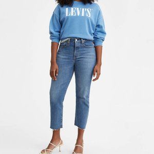 Levi’s Wedgie Straight jeans in high rise waist, size 31
